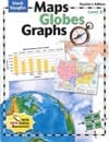 Maps, Globes and Graphs Level D Teacher's Guide by Steck-Vaughn