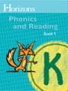 Horizons Kindergarten Phonics & Reading Student Book 4 from Alpha Omega Publications