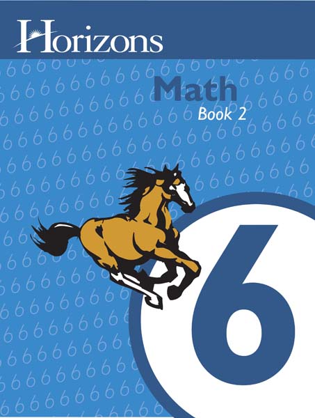 Horizons 6th Grade Math Student Book 2 from Alpha Omega Publications