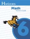 Horizons 6th Grade Math Teacher's Guide from Alpha Omega Publications