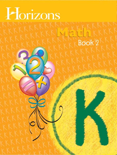Horizons Kindergarten Math Student Book 2 from Alpha Omega Publications