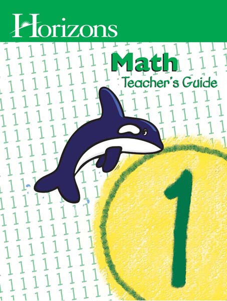 Horizons 1st Grade Math Teacher's Guide from Alpha Omega Publications