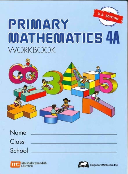 Primary Math Workbook 4A US Edition by Singapore Math