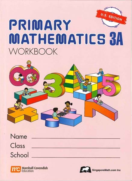Primary Math Workbook 3A US Edition by Singapore Math