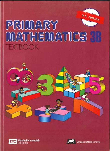 Primary Math Textbook 3B US Edition by Singapore Math