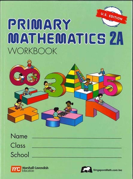 Primary Math Workbook 2A US Edition by Singapore Math
