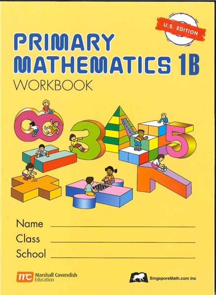 Primary Math Workbook 1B US Edition by Singapore Math