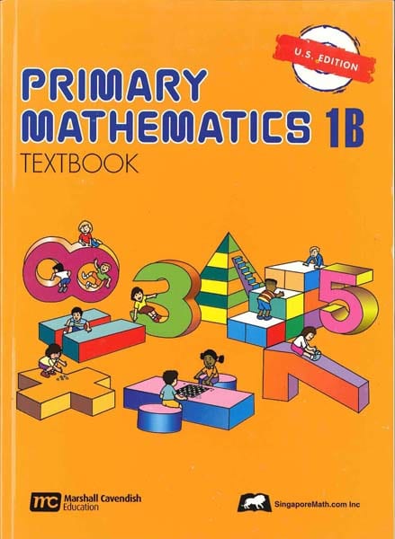 Primary Math Textbook 1B US Edition by Singapore Math