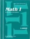 Math 1 Homeschool Student's Meeting Book First Edition from Saxon Math