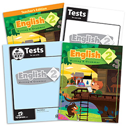 2nd Grade English Textbook Kit from BJU Press BJU Press Curriculum Express