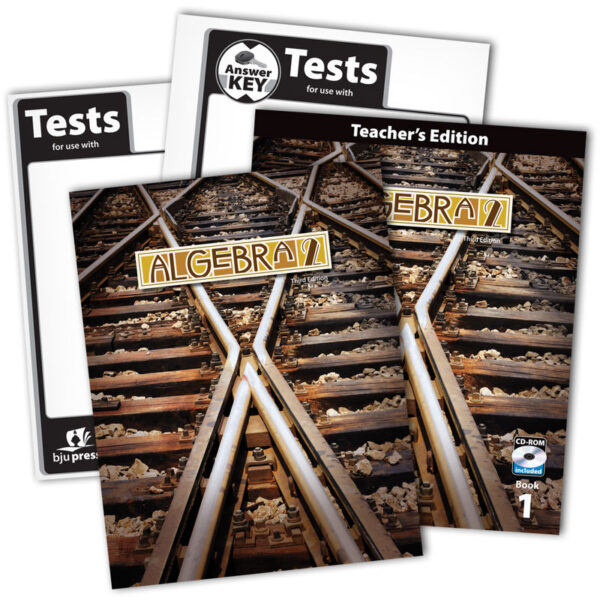 11th Grade Algebra II Textbook Kit, 3rd Edition from BJU Press