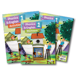 1st Grade Phonics and English Textbook Kit BJU Press Curriculum Express