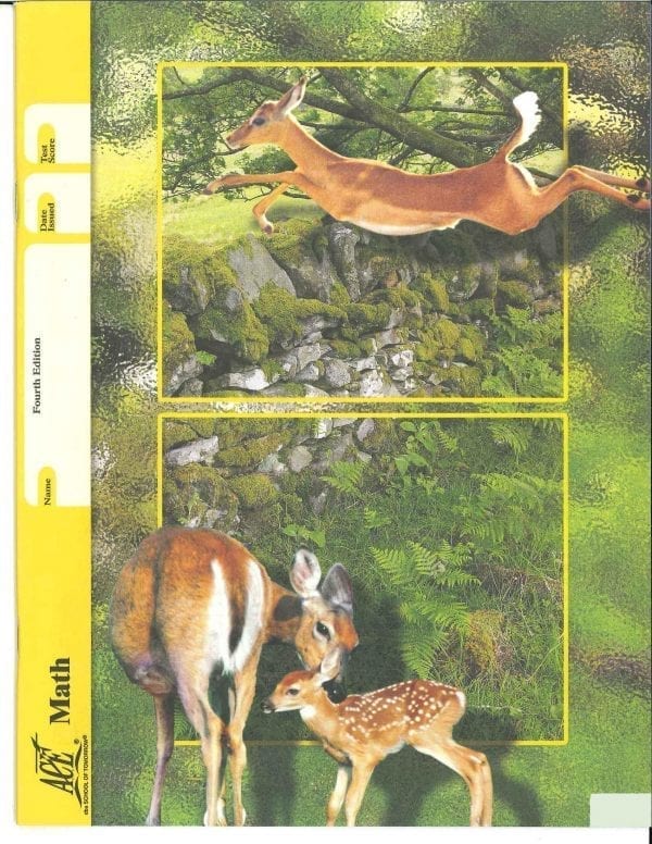 Math Unit 8 (Pace 1080) from Accelerated Christian Education