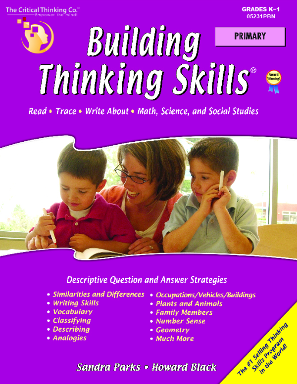 Building Thinking Skills Primary, Grades K-1, from The Critical Thinking Company