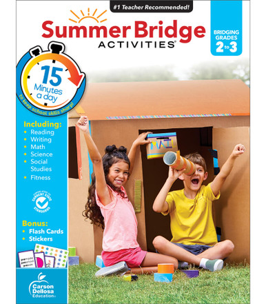 Summer Bridge Activities Grades 2-3 from Carson-Dellosa Workbook Curriculum Express