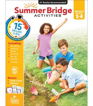 Summer Bridge Activities Grades 3-4 from Carson-Dellosa Workbook Curriculum Express