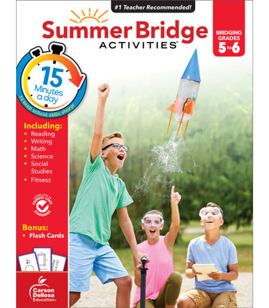 Summer Bridge Activities Grades 5-6 from Carson-Dellosa Workbook Curriculum Express