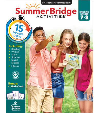 Summer Bridge Activities Grades 7-8 from Carson-Dellosa Workbook Curriculum Express