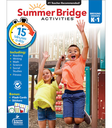 Summer Bridge Activities Grades K-1 from Carson-Dellosa Carson-Dellosa/Summer Bridge Curriculum Express