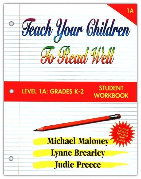 1A: Grade K-2 Student Workbook from Teach Your Children to Read Well Press