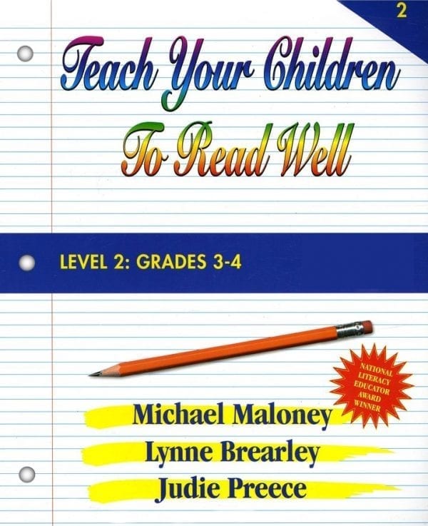 Level 2: Grade 3-4 Student Workbook by Teach Your Children To Read Well Press