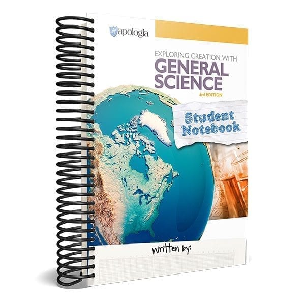 General Science Notebook (3rd Edition) from Apologia Spiral-bound Curriculum Express