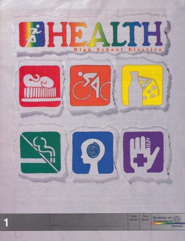Health Pace 1 by Accelerated Christian Education ACE Workbook Curriculum Express