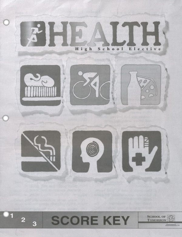Health Key 1-3 by Accelerated Christian Education ACE 1 of 2 Curriculum Express