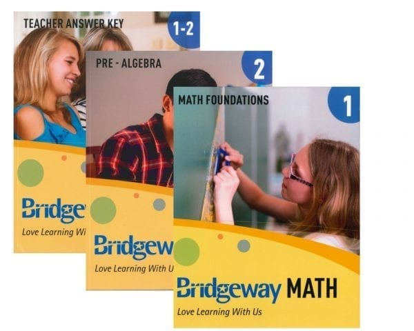 Bridgeway Math Set from Bridgeway Teacher's Guide Curriculum Express