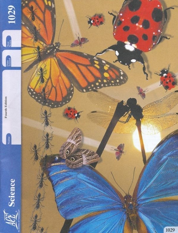 3rd Grade Science Pace 1029 by Accelerated Christian Education ACE 5 of 12 Curriculum Express