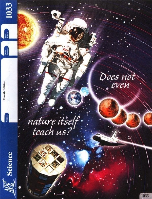 3rd Grade Science Pace 1033 by Accelerated Christian Education ACE 9 of 12 Curriculum Express