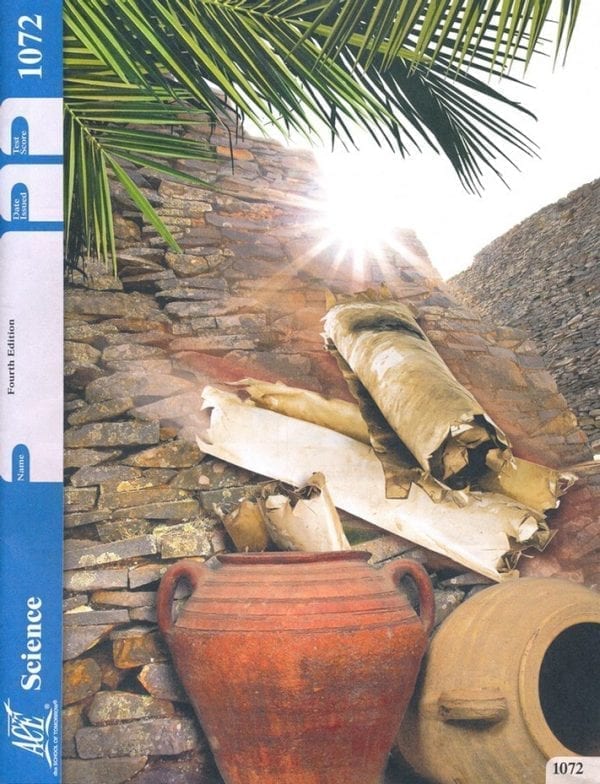 6th Grade Science Pace 1072 by Accelerated Christian Education ACE