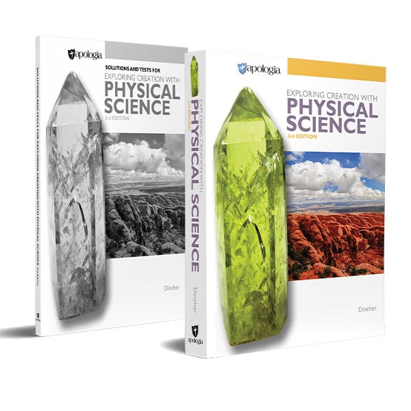 Physical Science Book Set from Apologia Textbook Curriculum Express