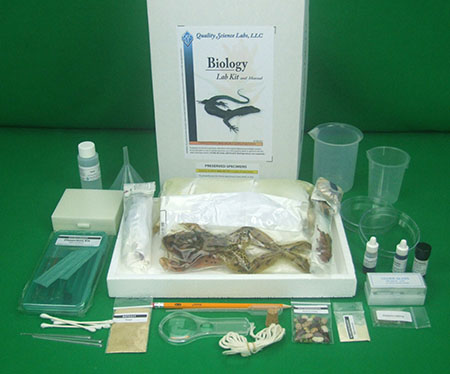 Biology Lab Kit with Specimens from Quality Science Labs Full Year Curriculum Express