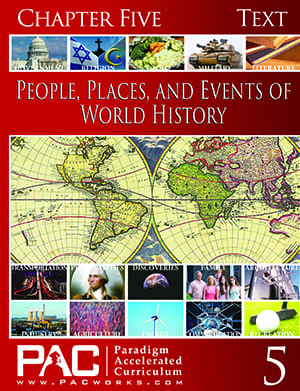 World History Chapter 5 Text from Paradigm Accelerated Curriculum