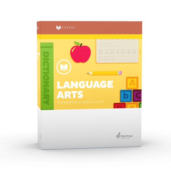 1st Grade Language Arts Complete Set by Alpha Omega Workbook Curriculum Express