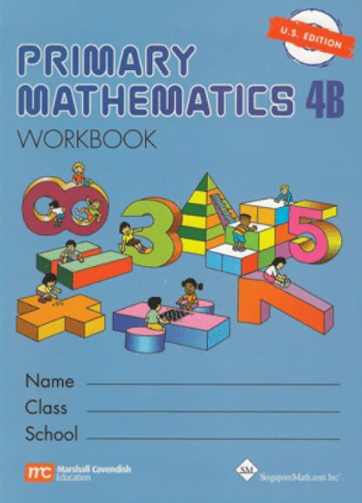 Primary Math Workbook 4B US Edition by Singapore Math