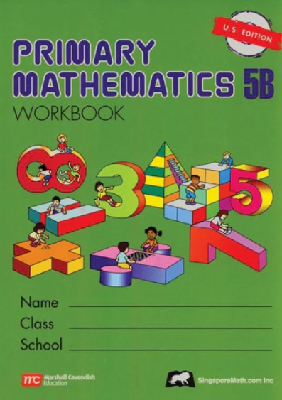 Primary Math Workbook 5B US Edition by Singapore Math