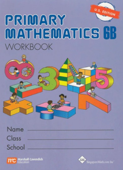 Primary Math Workbook 6B US Edition by Singapore Math