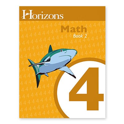 Horizons 4th Grade Math Student Book 2 from Alpha Omega Publications
