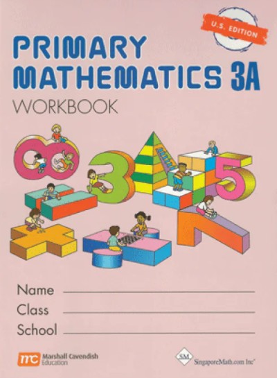 Primary Math Workbook 3A US Edition by Singapore Math