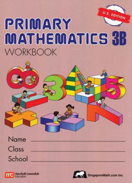 Primary Math Workbook 3B US Edition by Singapore Math
