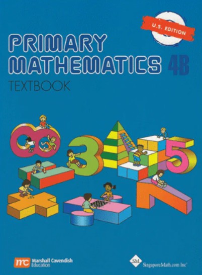 Primary Math Textbook 4B US Edition by Singapore Math