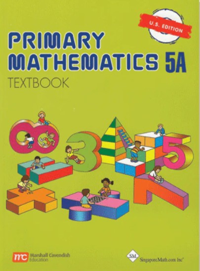 Primary Math Textbook 5A US Edition by Singapore Math