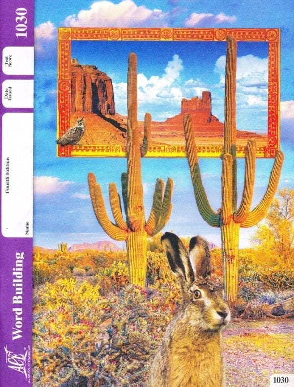 3rd Grade Word Building Pace 1030 by Accelerated Christian Education ACE