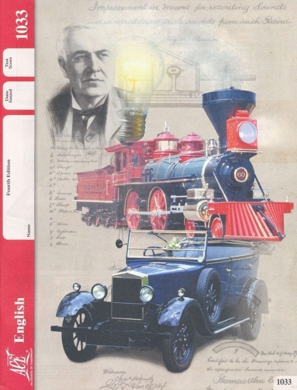 3rd Grade English Pace 1033 by Accelerated Christian Education ACE