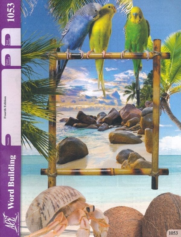 5th Grade Word Building Pace 1053 by Accelerated Christian Education ACE