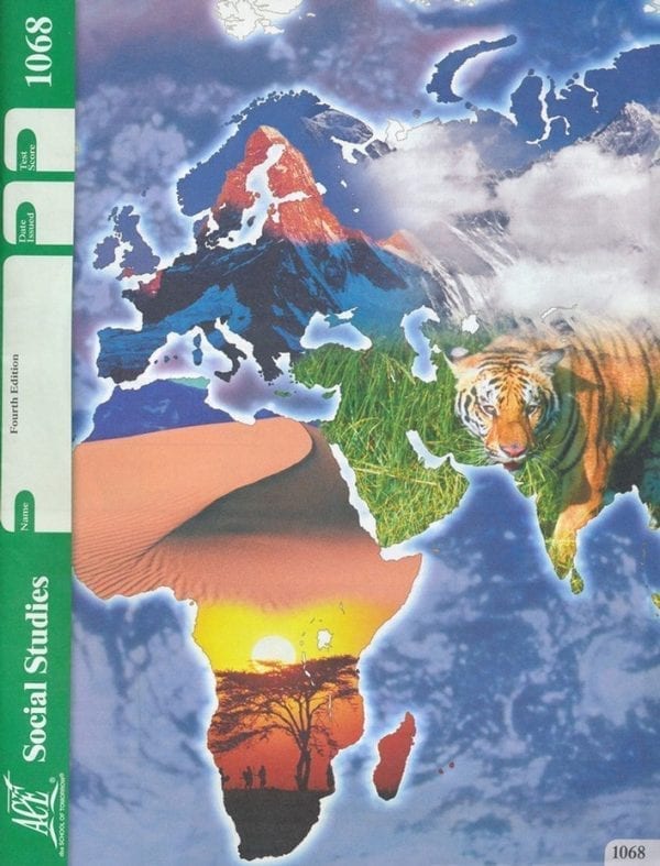 6th Grade Social Studies Pace 1068 by Accelerated Christian Education ACE