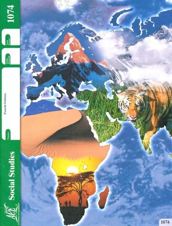 Social Studies Unit 2 (Pace 1074) from Accelerated Christian Education ACE