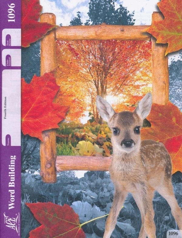 8th Grade Word Building (Pace 1096) from Accelerated Christian Education ACE